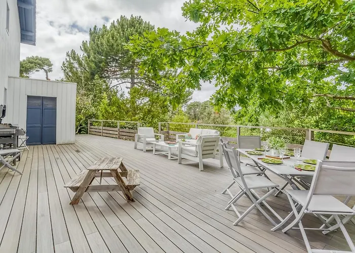 Le Deck - Grande Maison Familliale Proche Hébergement de vacances Arcachon